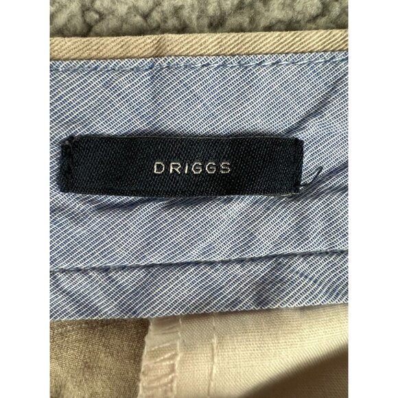 J. Crew Pants Men Driggs Flex Chino 34x34 (fits 32x32) Flat Front Stretch Beige - Picture 4 of 9